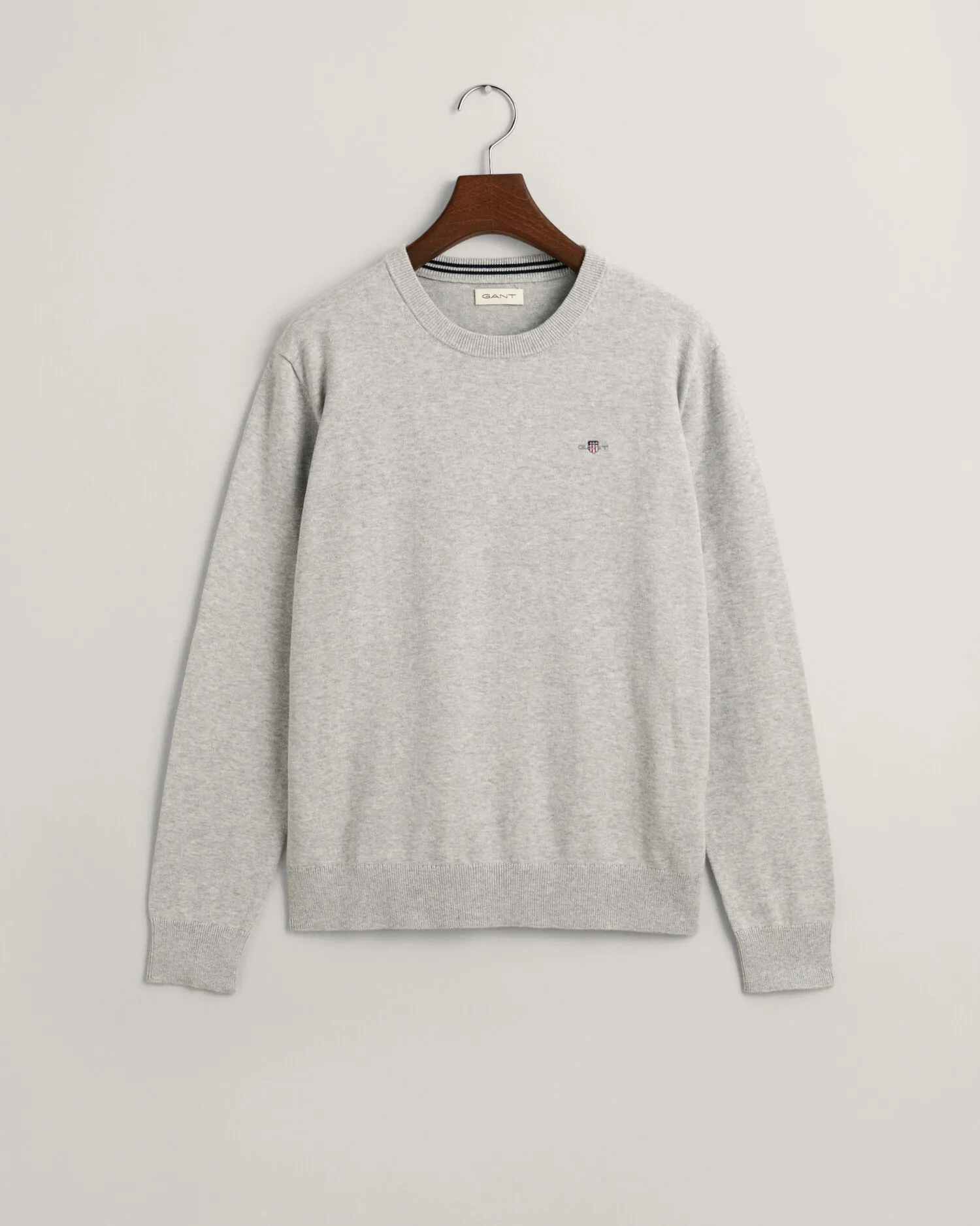 Teens Shield klassieke katoenen sweater met ronde hals
